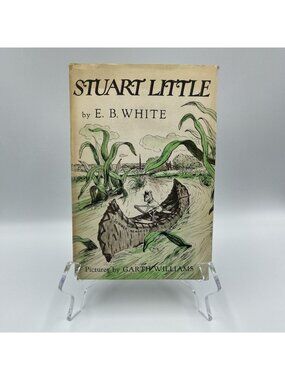 Stuart Little by E. B. White 1945 BOOK CLUB EDITION Hardcover Harper & Row VTG